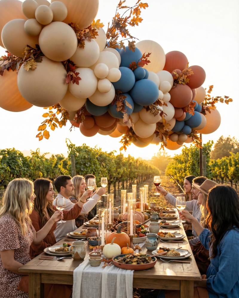 Aerial Balloon Installation